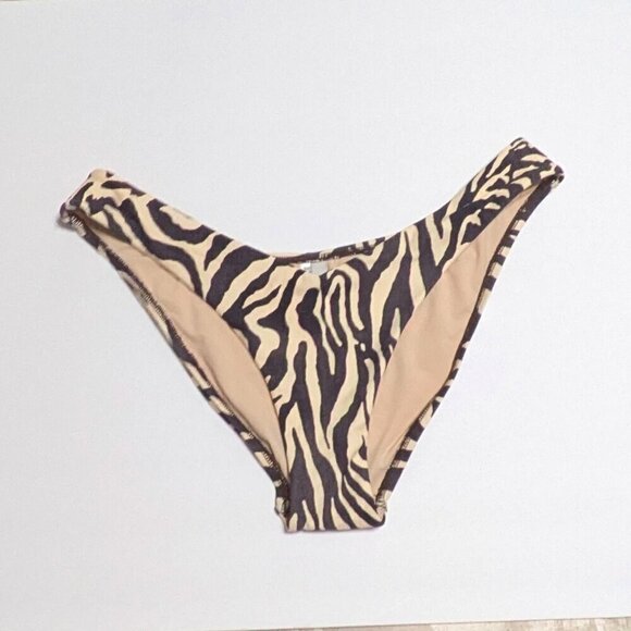 Monte & Lou Other - The Monte and Lou  Bikini Zebra Bottom - size 14